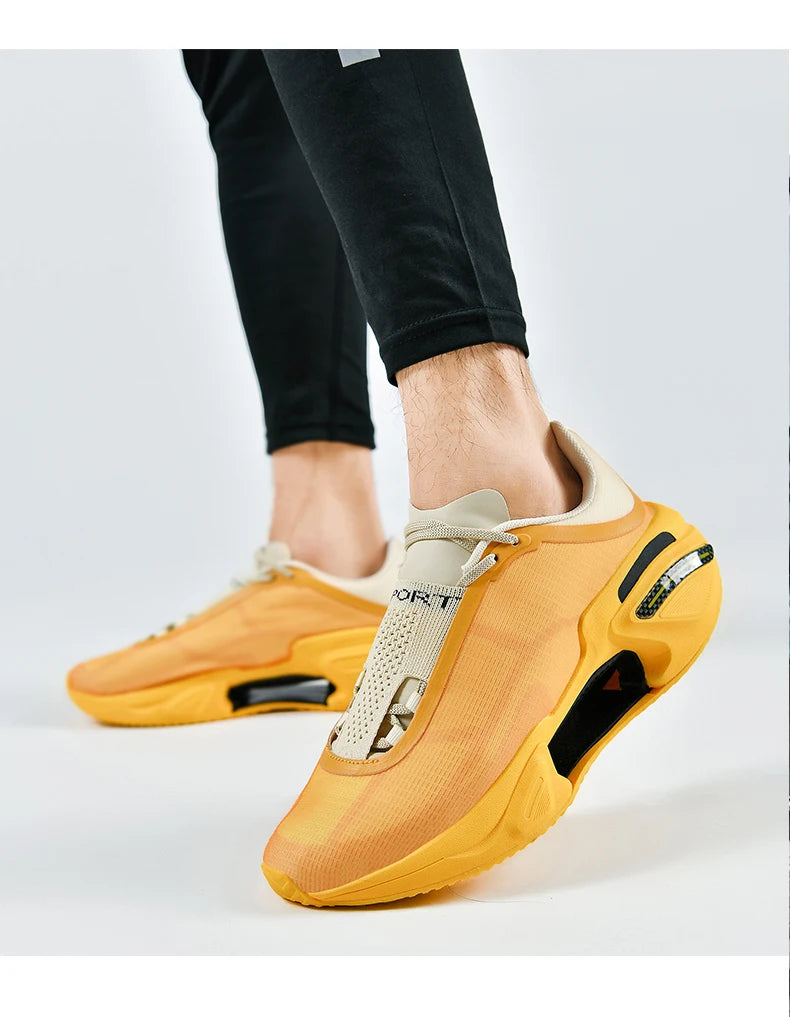 2026 New Men Sports Breathable Lightweight Comfortable Athletic Non-Skid Sneakers Daily Leisure Shopping Walking Marathon Shoes
