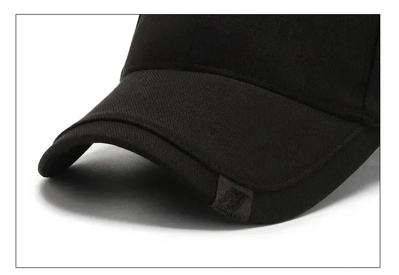 Hat Men's Tide Sunshade Cap Korean Men's Sun Hat Black Ins Tide Simple Casual And Versatile Baseball Cap