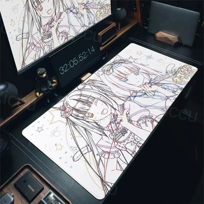 Nekopara XXL Home HD Computer Computer Desk Mouse Anime Large Mouse Pad Office Laptop Computer Desktop mat Game Accessories Tech