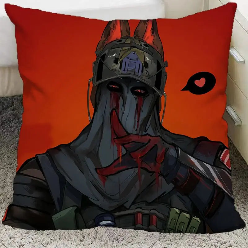 Anime Call of Duty Ghost Keegan Konig Cosplay 45CM Throw Pillows Soft Waist Sofa Cushion Throw Bedroom Pillows