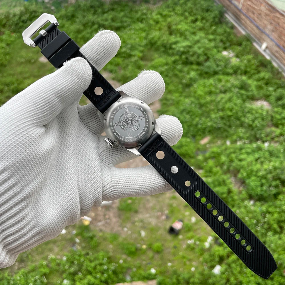 STEELFLIER Official SF740V New Quartz Wristwatch Super C3 Luminous 200M Waterproof VH31 Mute Movement Man Fashion Business Watch