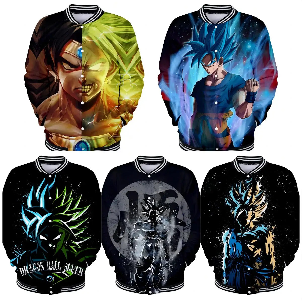 Dragon Ball Goku Kid Men Zipper Hoodie Cartoon Japan Style Anime Women Sweatshirt 2025 New Fashion Children Jackets Coat, produit gaming premium Fraquane