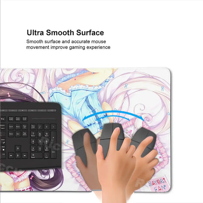 Nekopara XXL Home HD Computer Computer Desk Mouse Anime Large Mouse Pad Office Laptop Computer Desktop mat Game Accessories Tech