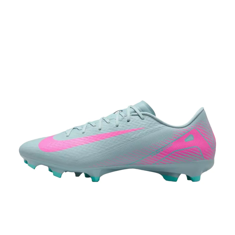 Nike Mercurial Vapor 16 Elite LV8 Men's FG Soccer Cleats – Soft, Comfortable, Natural Grass, White/Blue HV4887-100