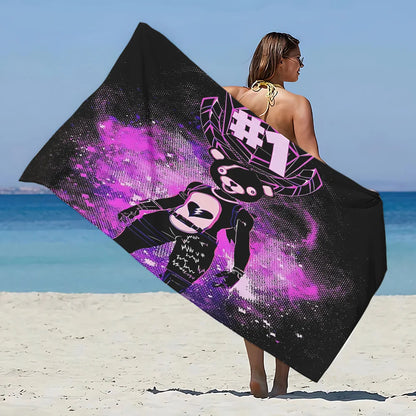 New Hot Game F-FortniteS Beach Towel Microfiber Sand Free Quick Dry Soft Sandproof Pool Towels Gift for Women Travel Gym Shower