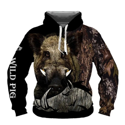 Sudadera con capucha de lobo impresa en 3D, superventas en Europa y EE. UU. Sudadera de moda de manga larga, moderna y con personalidad, con estampado de animal.