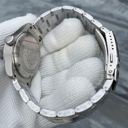STEELFLIER Official SF792 GMT Mechanical Wristwatch, NH34 Movement, Super BGW9 C3 Luminous, 200M Waterproof Luxury Dive Watch