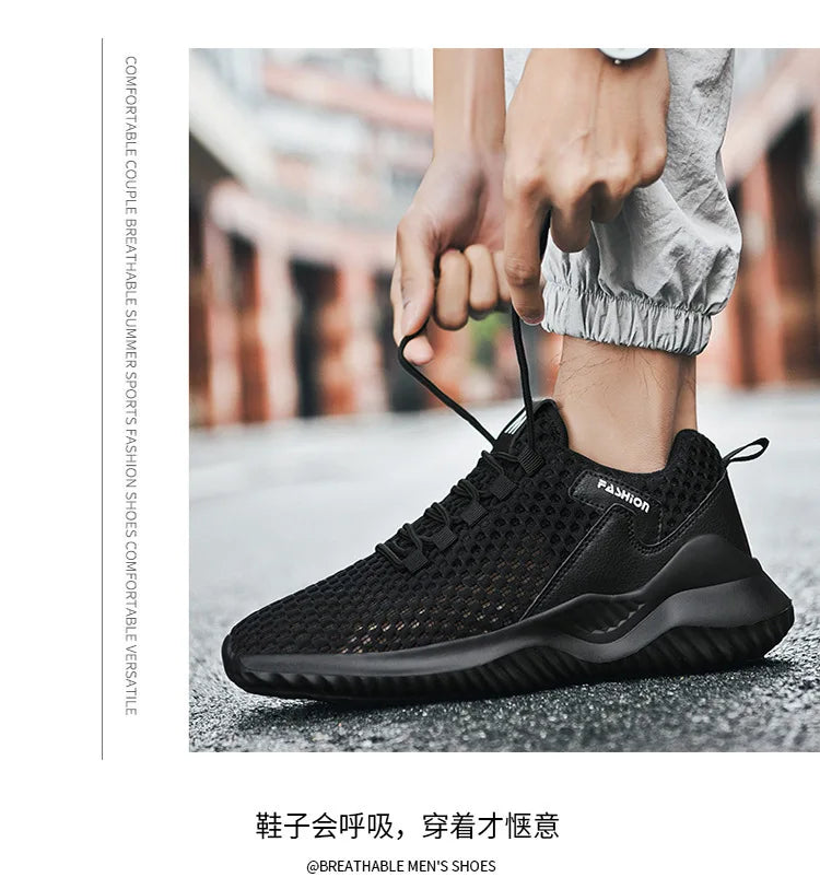 2026 Summer Men's Loafers, Walking Mesh Breathable Summer Comfortable Casual Shoes Sneakers, Zapatillas Hombre Men Running Shoes