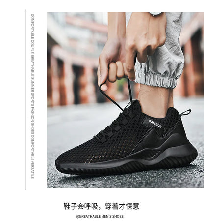2026 Summer Men's Loafers, Walking Mesh Breathable Summer Comfortable Casual Shoes Sneakers, Zapatillas Hombre Men Running Shoes