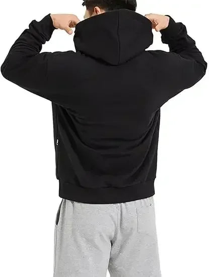 Dragon Ball Z Frieza Black Hoodie Set Golden Form Back Print Purple Energy Effect Cotton Sweatshirt with M Logo Design