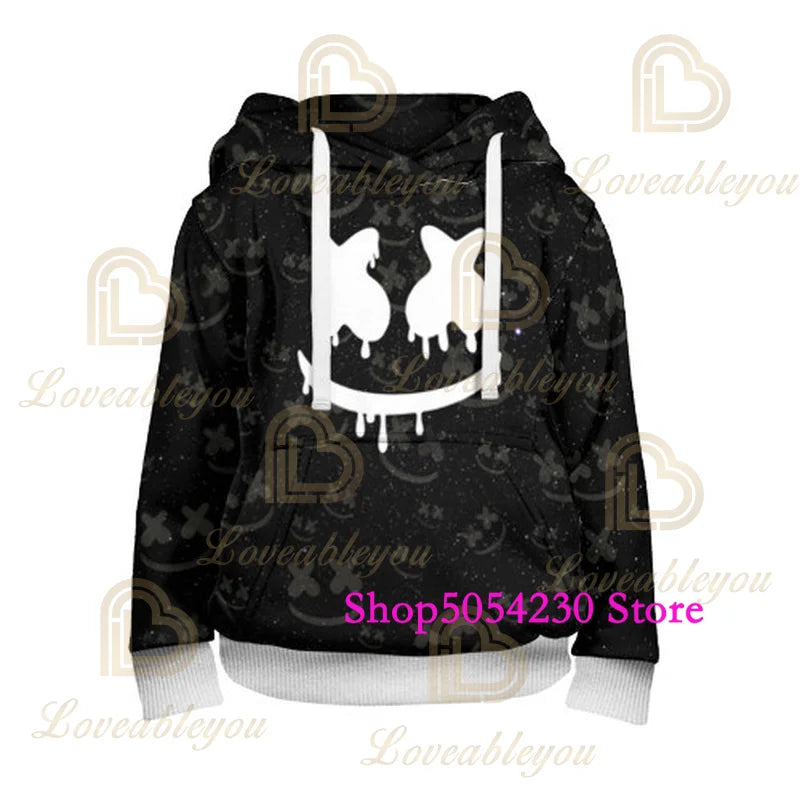 3D Printed Llama Fortnite Hoodie Battle Royale Cartoon Sweatshirts for Men And Women Game Hero Hooded Shirt for Teens