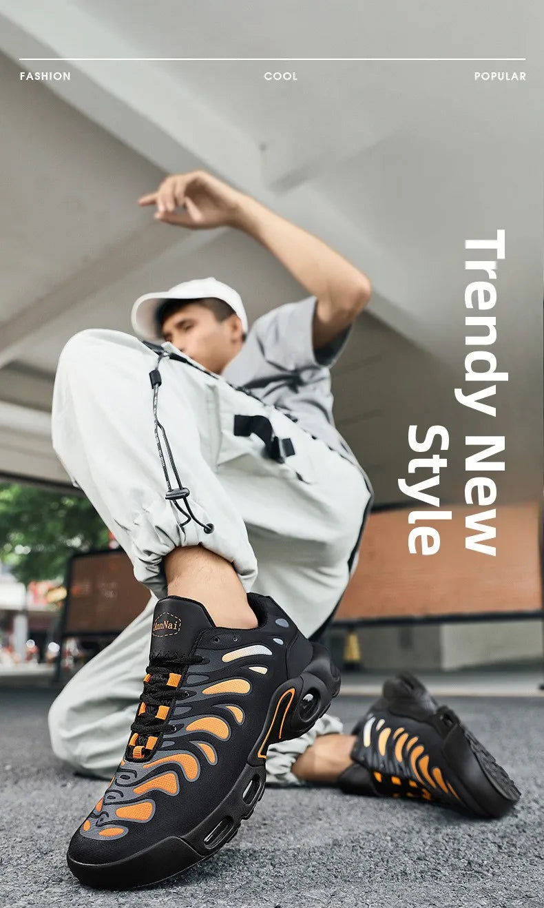 Fashionable Casual Sports Men's Shoes Outdoor Travel Large Size Versatile Daily Classic Running Shoes Breathable Lightweight