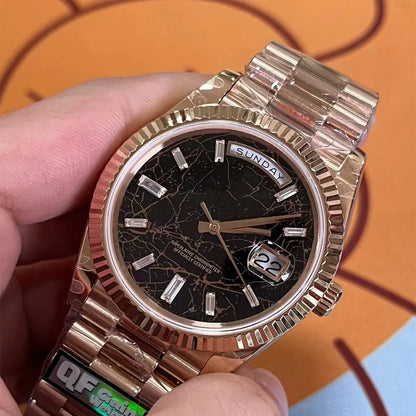 Top Grade Vintage Style 2026 VIP Luxury Watch Old Brand Week Series Fully Automatic Mechanical Multifunctional Waterproof Anti