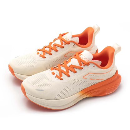 ONEMIX Nieuwe stijl herenhardloopschoenen voor herfst en winter, voor buiten, met demping, ademend, lichtgewicht en elastische sportschoenen