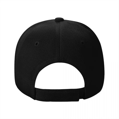 FORTNITE BASEBALL CAP WITH GOLD LOGO DESIGN BLACK AND WHITE TRIM ADJUSTABLE FIT FOR GAMING FANS AND STYLE ENTHUSIASTS