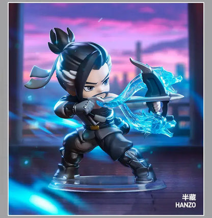 POP MART Overwatch Play of The Game Series Original Blind Box Surprise Mystery Box Cute Anime Action Figure Ornaments Figurines