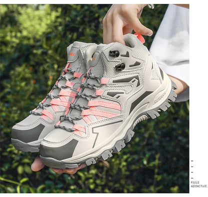 Buty turystyczne unisex, buty sportowe do wędrówek na świeżym powietrzu, buty kempingowe, damskie wodoodporne buty do spacerów, antypoślizgowe buty turystyczne