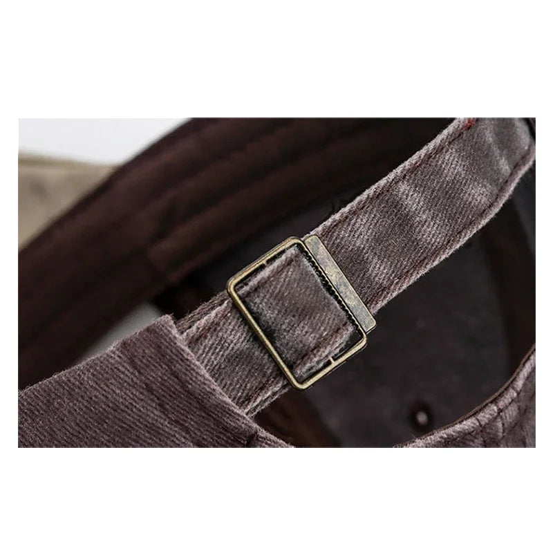 Baseballkeps i 6 färger – ny unisexmodell med tvättad, sliten look och hantverksmässig patch samt 3 broderimönster