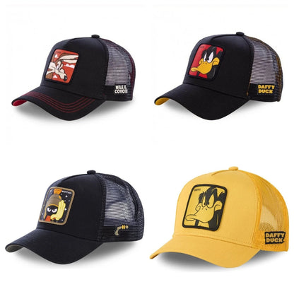 Hot Sale Unisex Anime Cartoon Cap High Quality Patch Draw Baseball Cap Men Trucker Hat