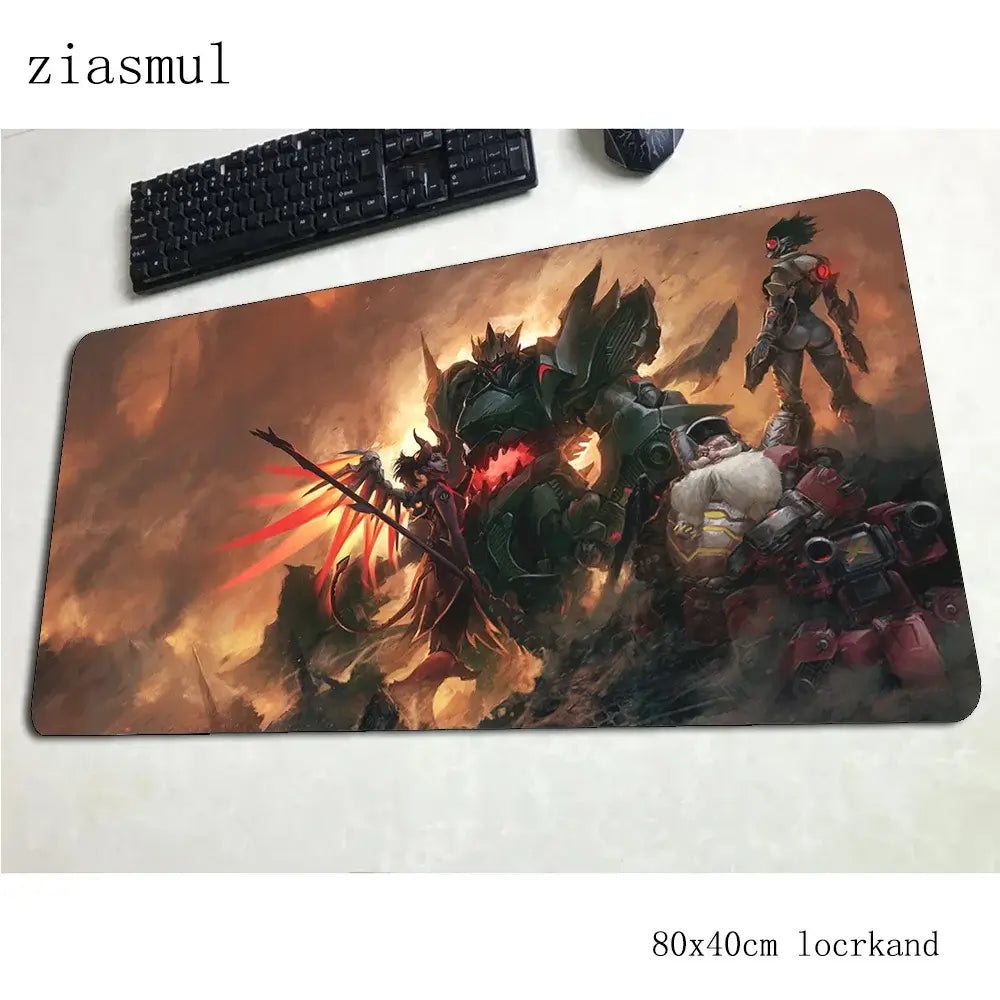 overwatch mouse pad 800x400x3mm mats best seller Computer mouse mat gaming accessories large mousepad keyboard games pc gamer