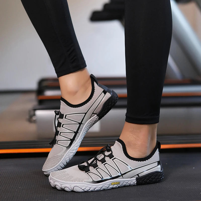 Men Beach Aqua Shoes Women Barefoot Water Swimming Fitness and Cross-Train Shoes Summer Outdoor Wading Shoes Big Size 48 49 50