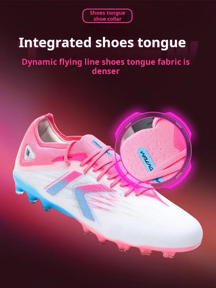 Kelme Mg Football Shoes Men's Natural Artificial Grass Professional Competition Training Football Shoes Non-slip Soccer Shoes