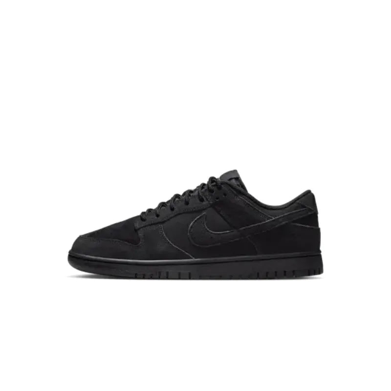 Nike Dunk Leather Retro SE svestrane, udobne tenisice za muškarce i žene s apsorpcijom udaraca, niskog kupa, za dvoransku upotrebu, crne boje IB6651-001