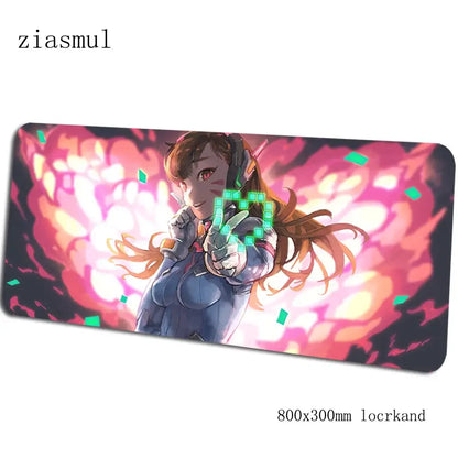 Overwatch Mouse Pad Gamer Aestheticism 800x300x3mm Notebook Mouse Mat Gaming Mousepad Cartoon Pad Mouse PC Desk Padmouse Mats