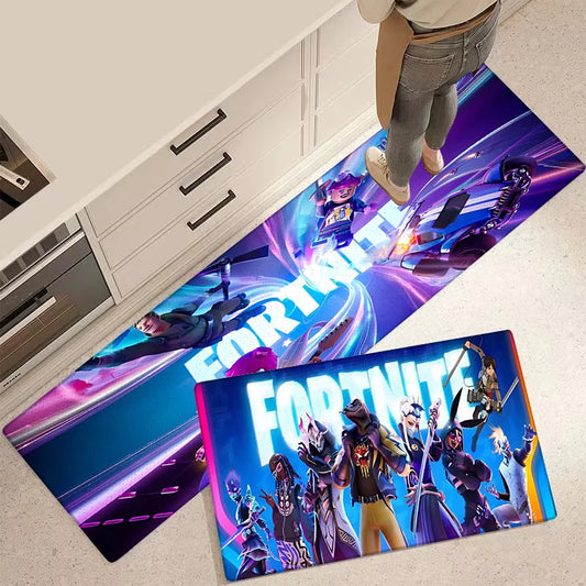 Entrance Front Door Doormat For Fortnite Game Non-slip Kitchen Rug Living Room Rugs Balcony Bathroom Foot Mat Floor Mats Carpet
