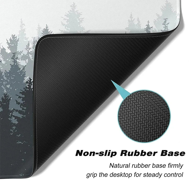 Mouse Pad Non-slip Game Lockedge Office Student Gaming Survival Thickened Large Writing F-FORTNITE Shooting Cushion Mouse Pad