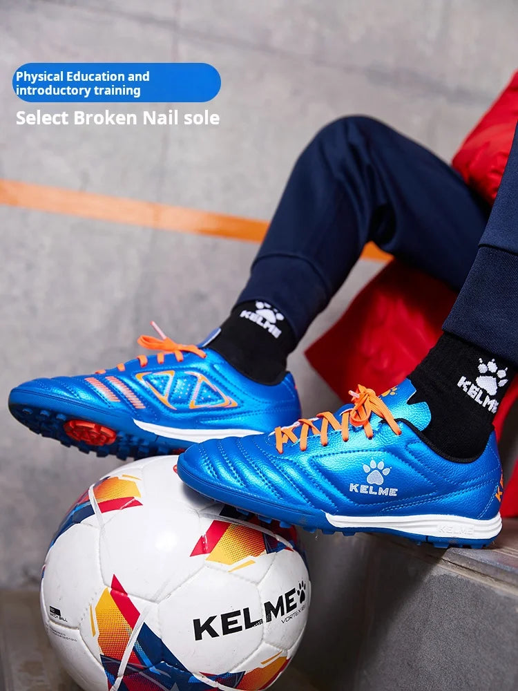 Kelme Tf Broken Nail Football Shoes, Adult Youth Non-Slip Football Shoes, Artificial Grass Five-a-Side Game Football Shoes Sports