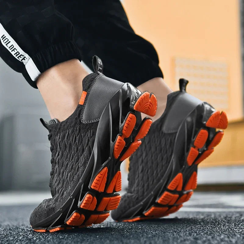 Fashion Men Running Shoes Comfortable Men's Walking Sneakers Breathable Casual Shoes Non-Slip Sports Shoes Women's Sneakers for Men