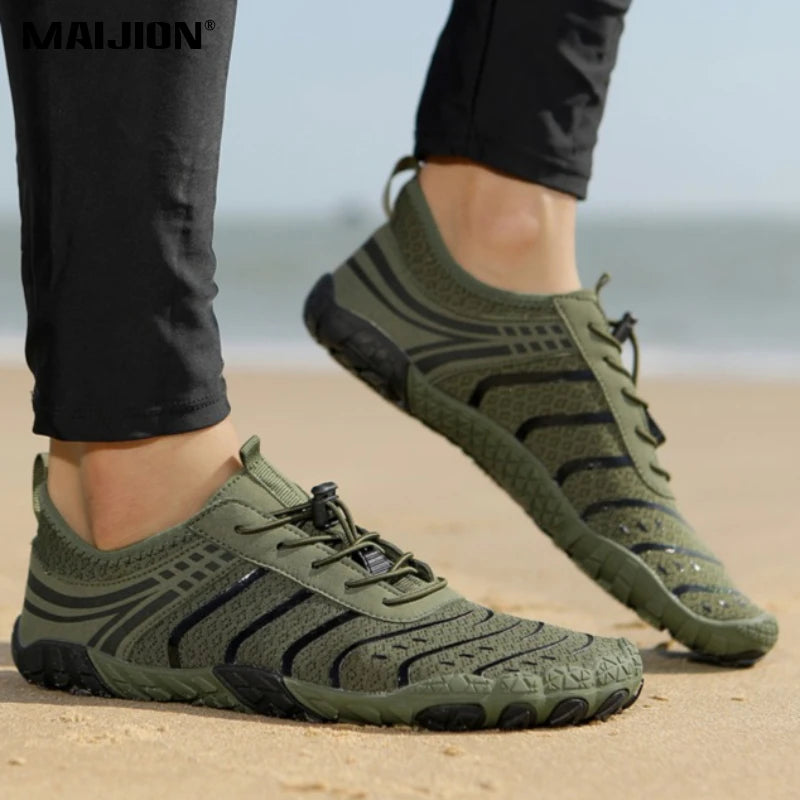 Pantofi de plajă „Barefoot Beach” pentru bărbați și femei, pantofi de apă de vară cu uscare rapidă, adidași pentru mers în apă în aer liber, pantofi ușori pentru sporturi acvatice