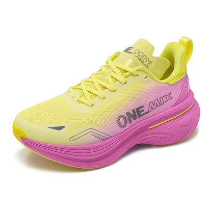 ONEMIX 2026 New Cushioned Running Shoes for Women and Men Lightweight Fashion Outdoor Sneakers Road Sports Shoes Training Jogging Fitness