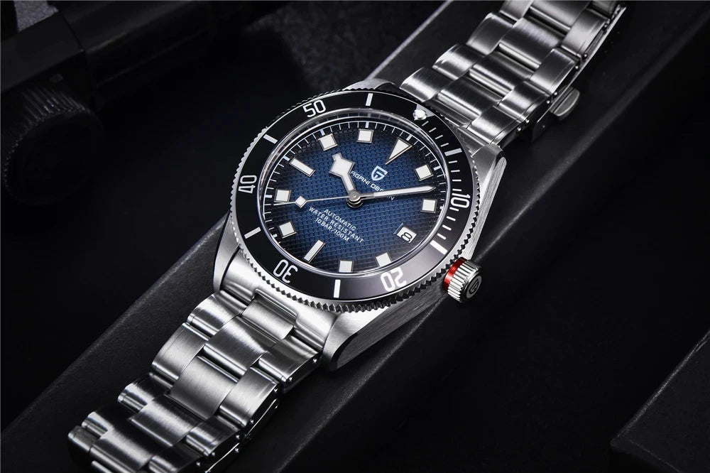 PAGANI DESIGN BB58 Men's Watches Mechanical Watch For Men Luxury Automatic Watch Men's NH35 Movement Waterproof Reloj Hombre PD-1671
