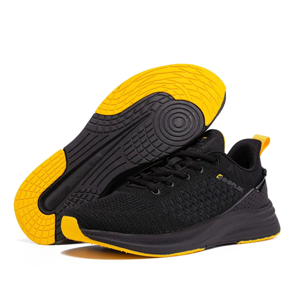 Baasploa Herren-Laufschuhe – Marke: Casual, leichte Designer-Jogging-Schuhe aus Mesh für Herren, atmungsaktive Sport- und Wanderschuhe mit Schnürung
