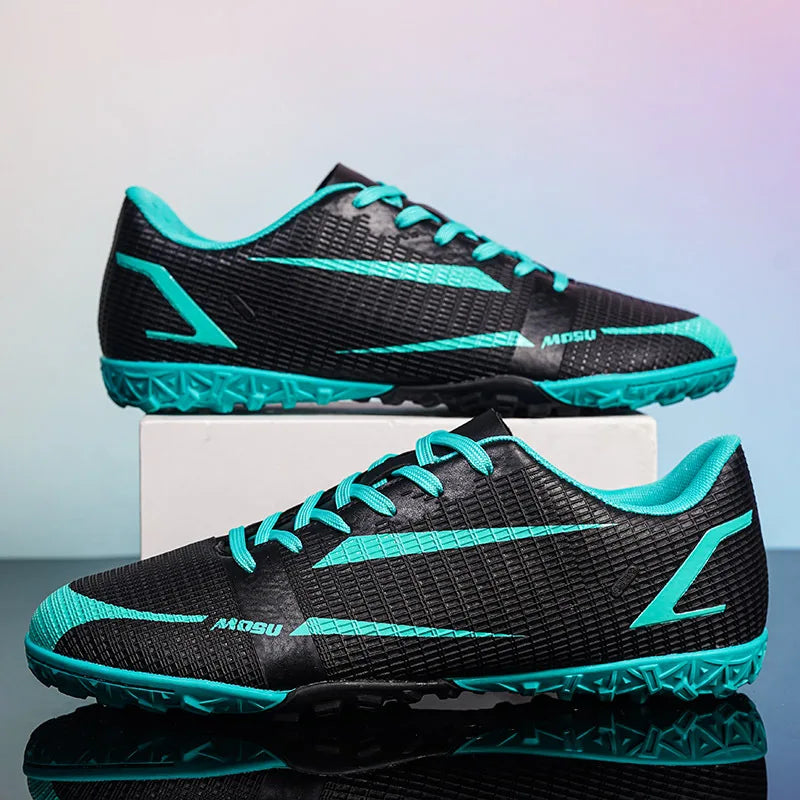 Nouveaux hommes en plein air chaussures de Football crampons pour adultes longues pointes bottes de Football formation chaussures de Sport baskets antidérapant formation unisexe