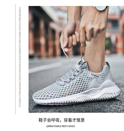2026 Summer Men's Loafers, Walking Mesh Breathable Summer Comfortable Casual Shoes Sneakers, Zapatillas Hombre Men Running Shoes