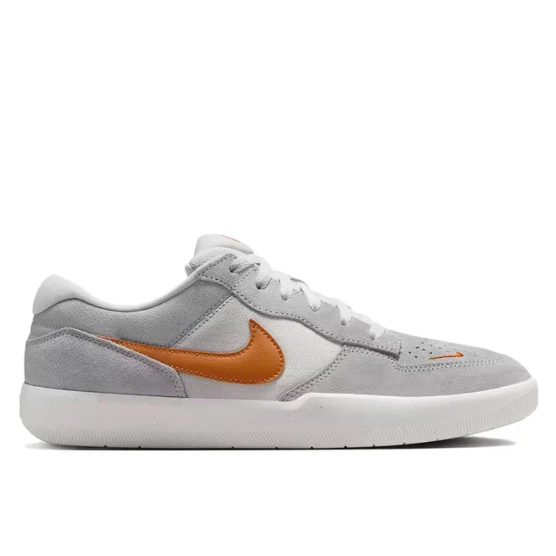 „Nike SB Force 58 Retro“ – minimalistinės, madingos, lengvos, patvarios, žemos kulnos riedlentininkų bateliai, unisex stiliaus, modelis DV5477-007