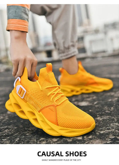 Madingi violetiniai kasdieniai sportiniai bateliai moterims ir vyrams „Blade“ bėgimo bateliai didelių dydžių 48 lengvi, kvėpuojantys sportiniai bateliai vyrams iš tinklinės medžiagos