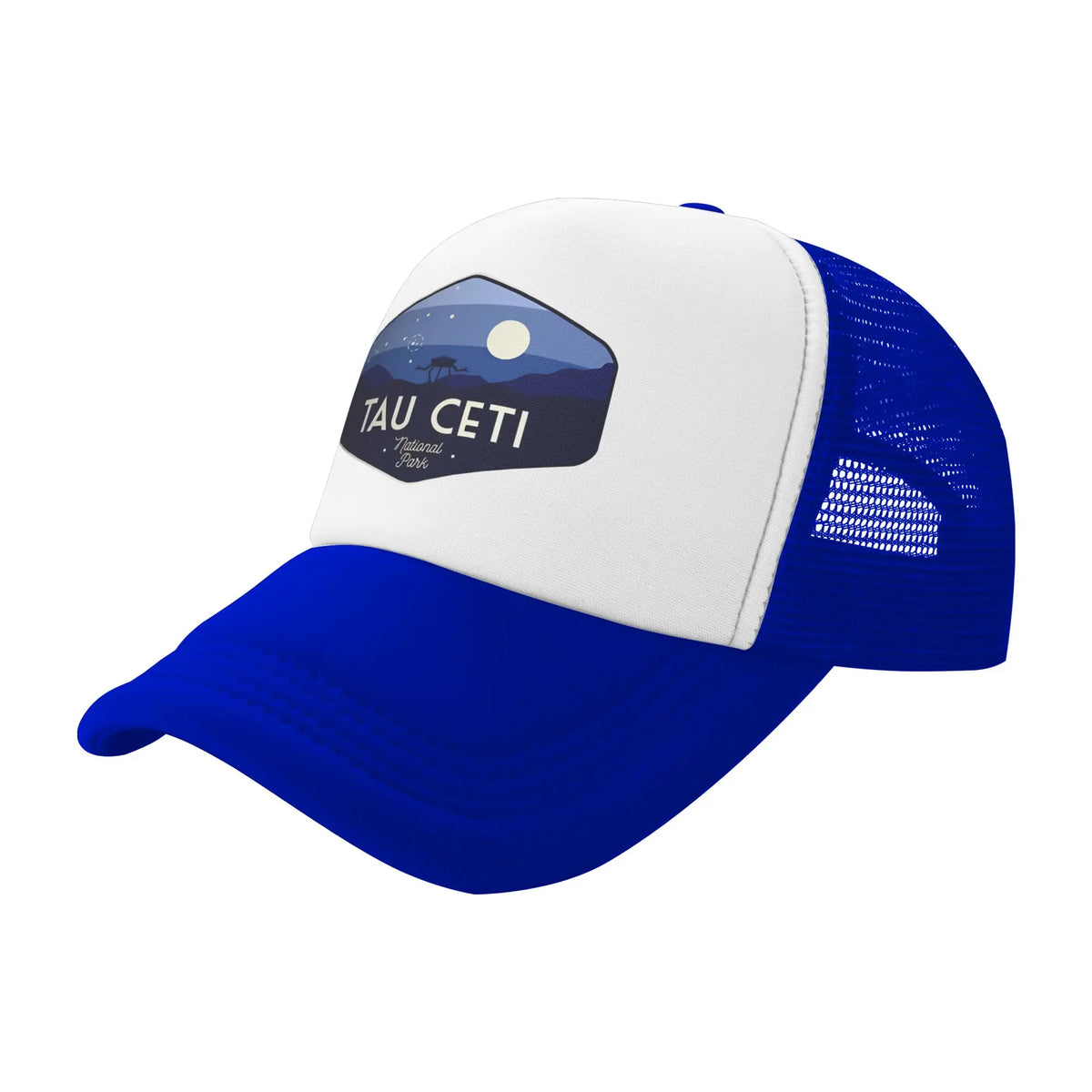 Project Hail Mary Mission Patch Mesh Baseball Cap Adult Hip-Hop Trucker Worker Cap  Adjustable Fishing Hat Washable Trucker Hat