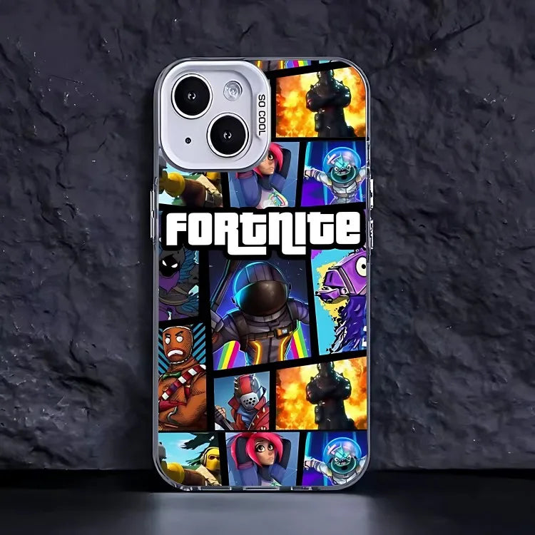 F-Fortnites-Cools telefoncover til Samsung Galaxy A37 A57 A17 A07 A16 A06 A35 A55 A25 A05S A15 A56 A54 A36 A34 A24 A26 4G 5G