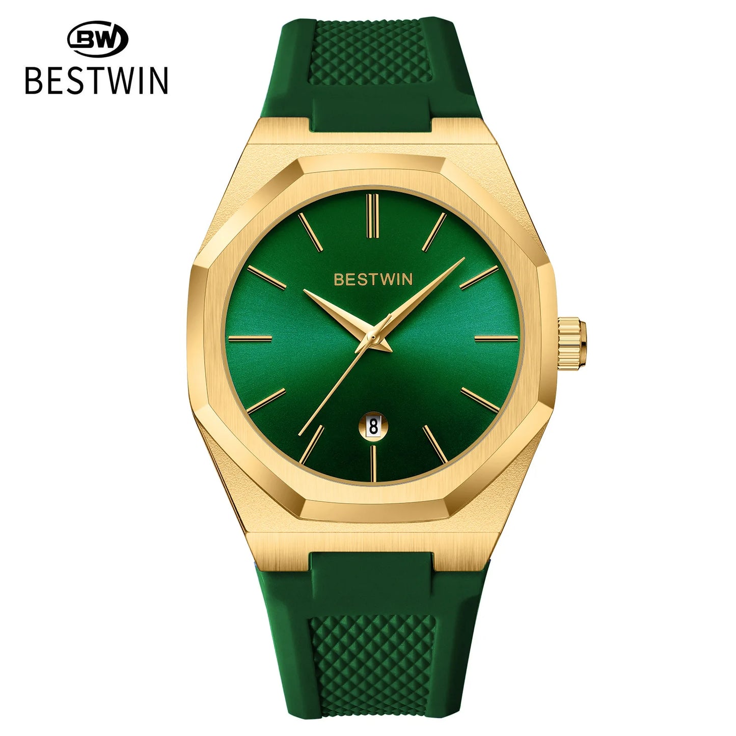 Luxury Quartz Wristwatch Silicone Strap reloj hombre Sport Watch for Man Fashion Date Original Waterproof Clock