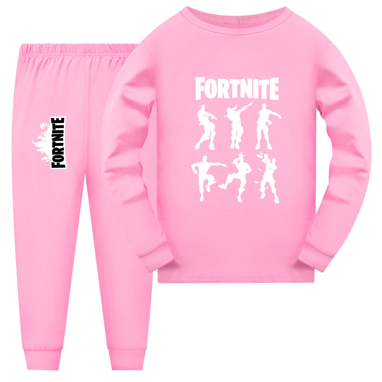 New Kids Fortnite Fall Pajama Sets Baby Girls Long Sleeve Tops Pants 2pcs Set Teen Boys Daily Sleepwear 1006