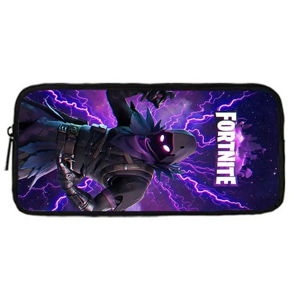 Hot Game Design Child Backpacks Shoulder Bag Pencil Case Fortnite Pupil Large Capacity School Bags for Boys Girls Best Gift