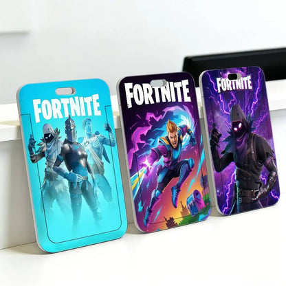 Hot Game F-FORTNITE Strap Lanyard Keychain ID Bus Card Cover Badge Holder Pass Hang Rope Lariat Gifts Keys Accessories