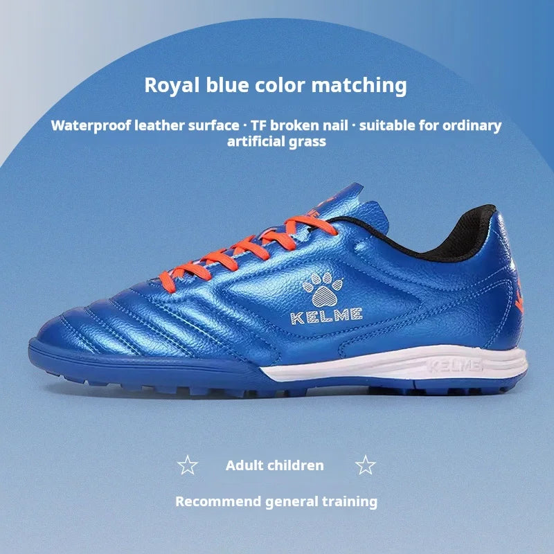 Kelme Tf Broken Nail Football Shoes, Adult Youth Non-Slip Football Shoes, Artificial Grass Five-a-Side Game Football Shoes Sports