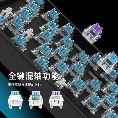 IROK Mars68 PRO Gaming Magnetic Switch E-sport Wireless Mechanical Keyboard RGB Long Battery Custom Hot Swap Gaming Accessories