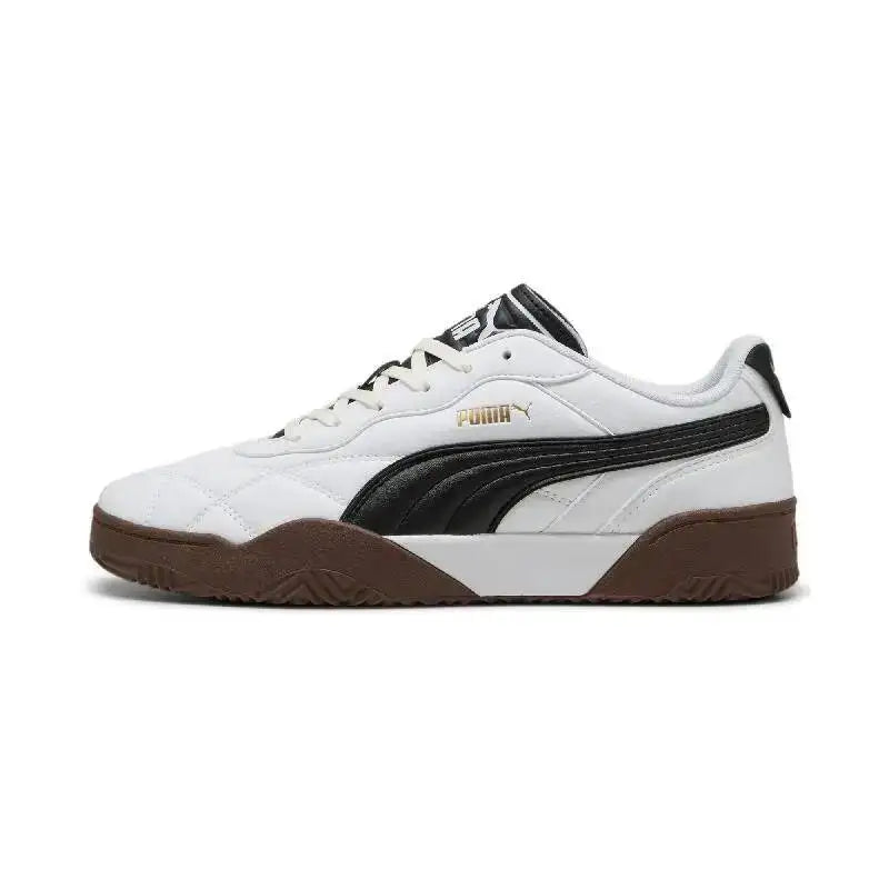 Nouvelles baskets Puma pour hommes et femmes, Tifosi confortables et décontractées avec logo estampé or sur le côté, chaussures de voyage 397454-02