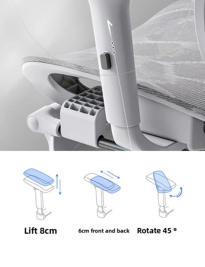 Multifunktionaler Bürostuhl Computerstuhl Relaxsessel Schlafstuhl Ergonomischer Stuhl Drehstuhl E-Sports-Stuhl